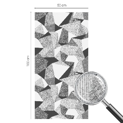 Vinilo para cristales opaco decorativo Figuras geométricas