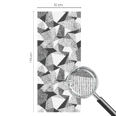 Vinilo para cristales opaco decorativo Figuras geométricas