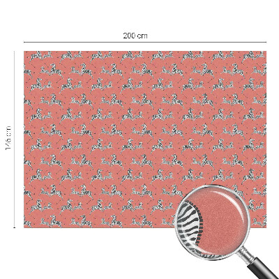 Vinilo para cristales efecto vitral Motivo de cebra