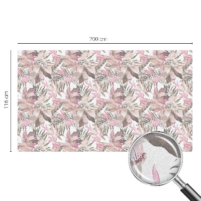 Vinilo decorativo adhesivo para cristales Flores pastel