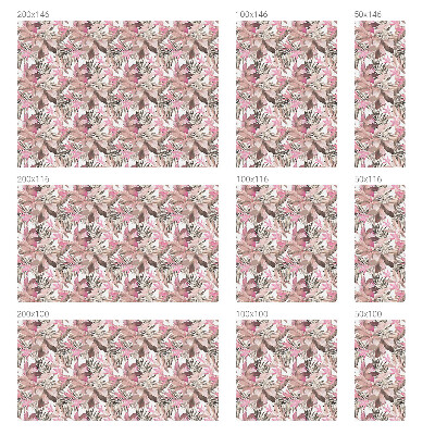 Vinilo decorativo adhesivo para cristales Flores pastel