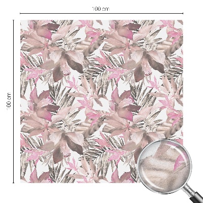 Vinilo decorativo adhesivo para cristales Flores pastel