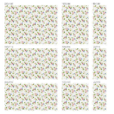 Vinilo ventana privacidad Patrón floral