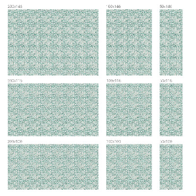 Vinilo para cristales opaco decorativo Ola verde