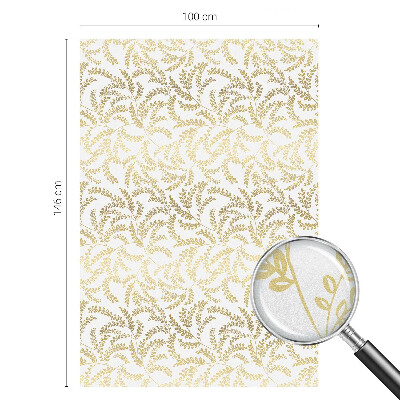 Vinilo para cristales opaco decorativo Patrón de planta