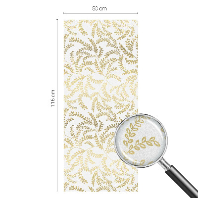 Vinilo para cristales opaco decorativo Patrón de planta