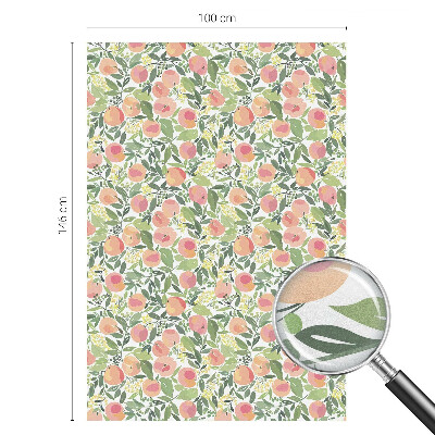 Vinilo para ventanas motivo vitral Patrón de frutas