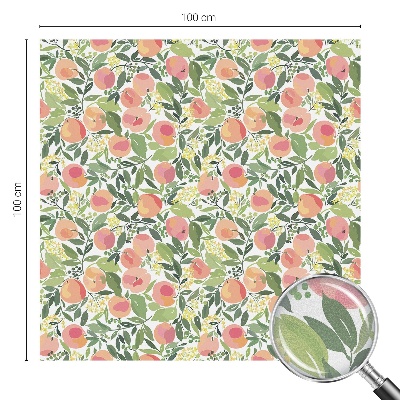 Vinilo para ventanas motivo vitral Patrón de frutas