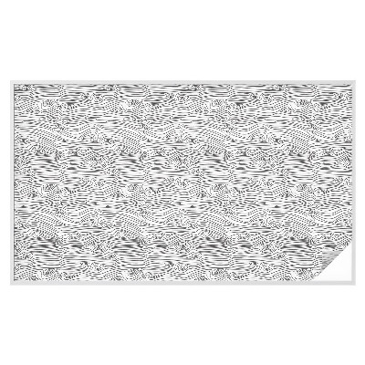 Vinilo ventana privacidad Líneas de madera