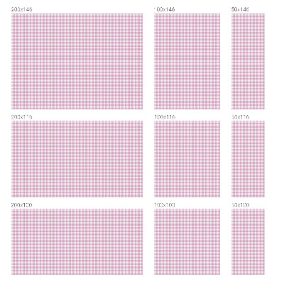 Vinilo decorativo adhesivo para cristales Cuadros pastel