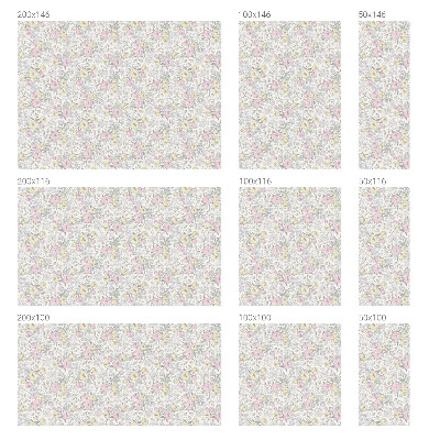 Vinilo para cristales opaco decorativo Patrón floral