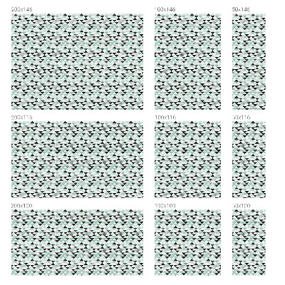 Vinilo para cristales efecto vitral Patrones triangulares