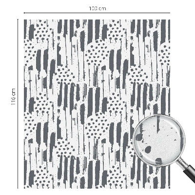 Vinilo ventana privacidad Rayas y puntos