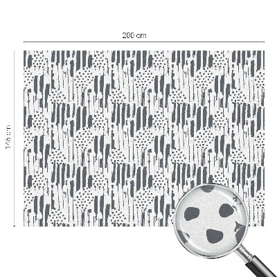 Vinilo ventana privacidad Rayas y puntos