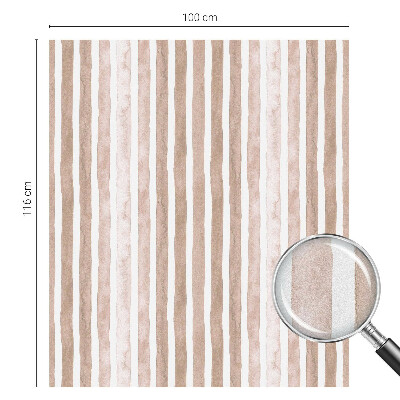 Vinilo para ventanas motivo vitral cinturones marrones