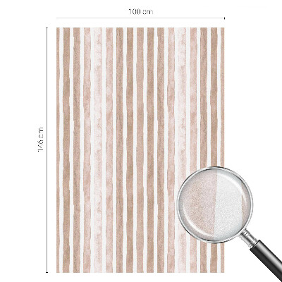 Vinilo para ventanas motivo vitral cinturones marrones