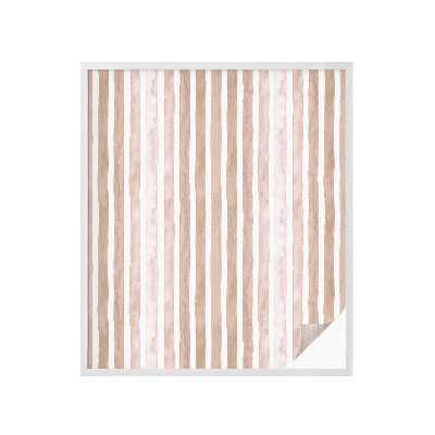 Vinilo para ventanas motivo vitral cinturones marrones