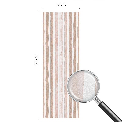 Vinilo para ventanas motivo vitral cinturones marrones