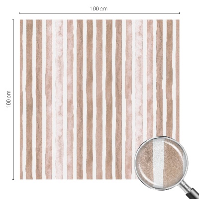 Vinilo para ventanas motivo vitral cinturones marrones