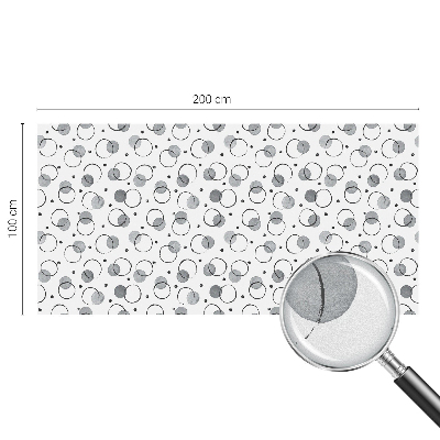 Vinilo para cristales opaco decorativo ruedas grises