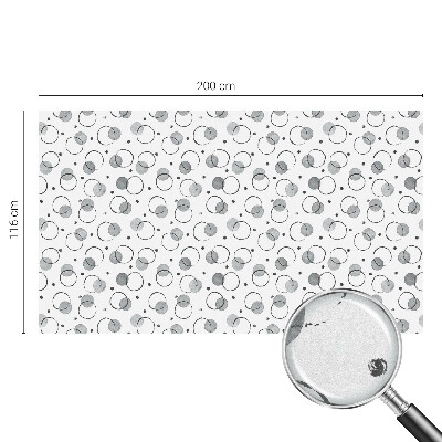 Vinilo para cristales opaco decorativo ruedas grises