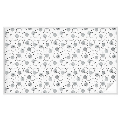 Vinilo para cristales opaco decorativo ruedas grises