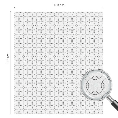 Vinilo para cristales efecto vitral líneas geométricas