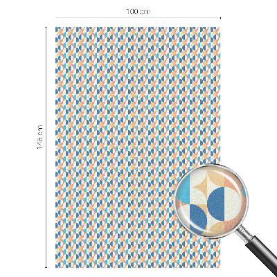 Vinilo ventana privacidad Simetría geométrica