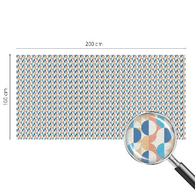 Vinilo ventana privacidad Simetría geométrica