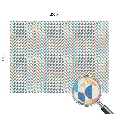 Vinilo ventana privacidad Simetría geométrica