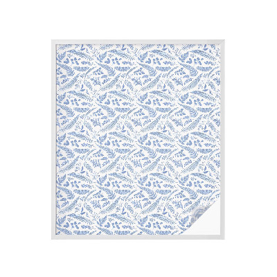 Vinilo para cristales opaco decorativo hojas de helecho