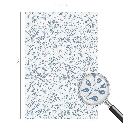 Vinilo para cristales efecto vitral Motivo vegetal