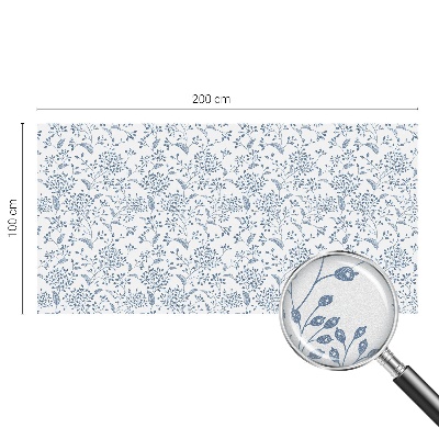 Vinilo para cristales efecto vitral Motivo vegetal