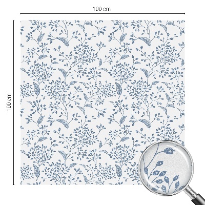 Vinilo para cristales efecto vitral Motivo vegetal