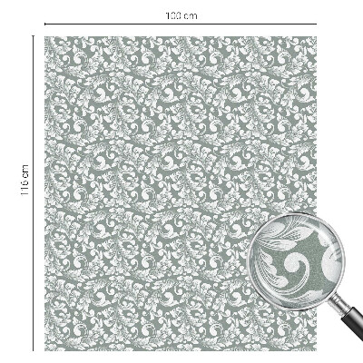 Vinilo ventana privacidad Elegancia frondosa