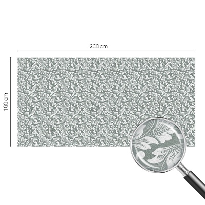 Vinilo ventana privacidad Elegancia frondosa