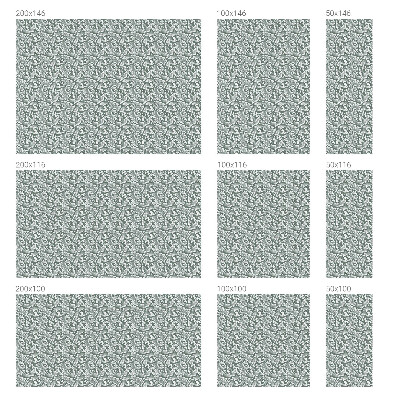 Vinilo ventana privacidad Elegancia frondosa