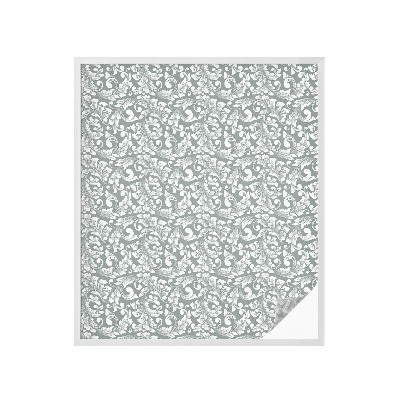 Vinilo ventana privacidad Elegancia frondosa