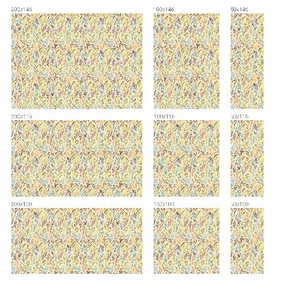 Vinilo para cristales opaco decorativo Plumas de arcoíris