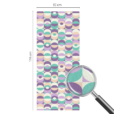 Vinilo decorativo adhesivo para cristales Patrones coloridos