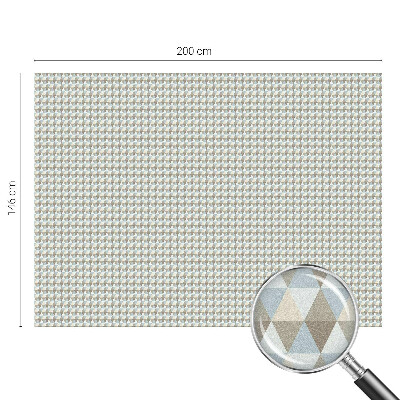 Vinilo ventana privacidad Triángulos geométricos