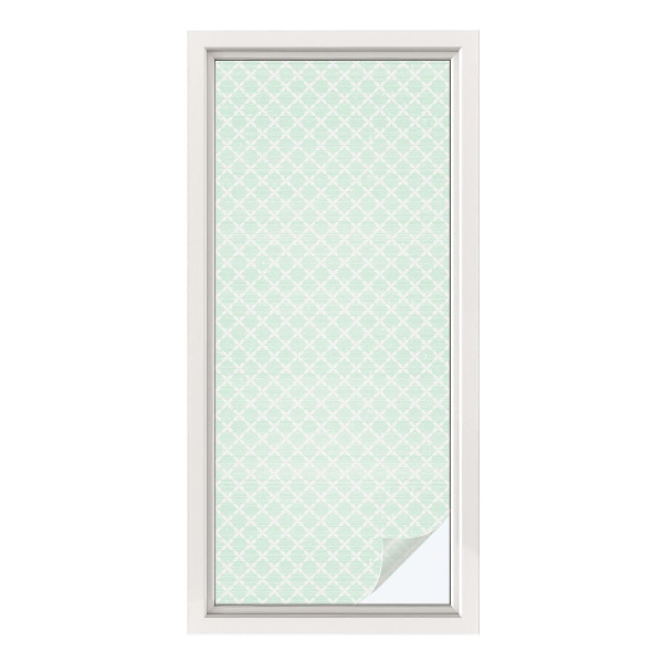 Vinilo para cristales opaco decorativo Simetría pastel