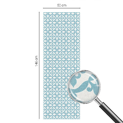 Vinilo decorativo adhesivo para cristales Adornos azules