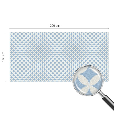 Vinilo para ventanas motivo vitral Elegancia geométrica