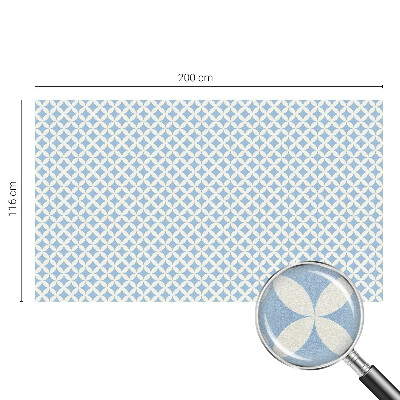 Vinilo para ventanas motivo vitral Elegancia geométrica