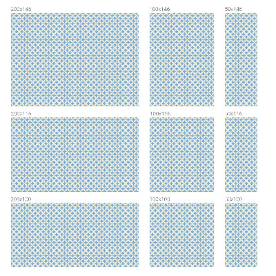 Vinilo para ventanas motivo vitral Elegancia geométrica