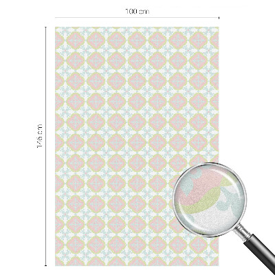 Vinilo para ventanas motivo vitral Adorno pastel