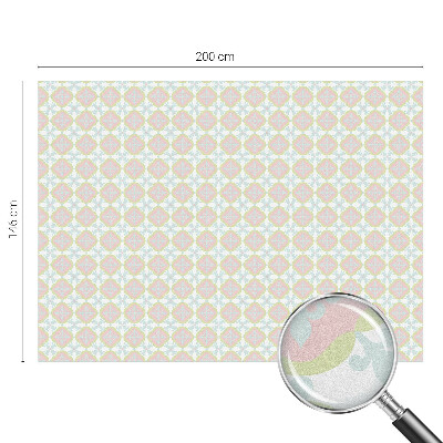 Vinilo para ventanas motivo vitral Adorno pastel