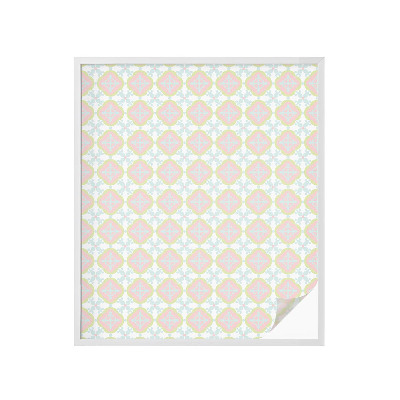 Vinilo para ventanas motivo vitral Adorno pastel