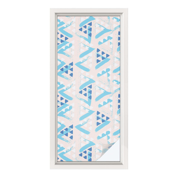 Vinilo ventana privacidad Patrones geométricos